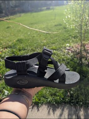 Classic Women's Chaco Black Adjustable Strap Sandal